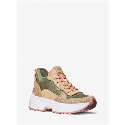 MICHAEL MICHAEL KORS Muse Mixed-Media Trainer