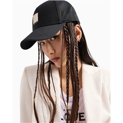 MATERIAL VISOR CAP WITH LOGO