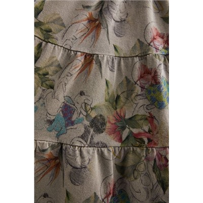 Vestido camoflower Mickey Mouse
