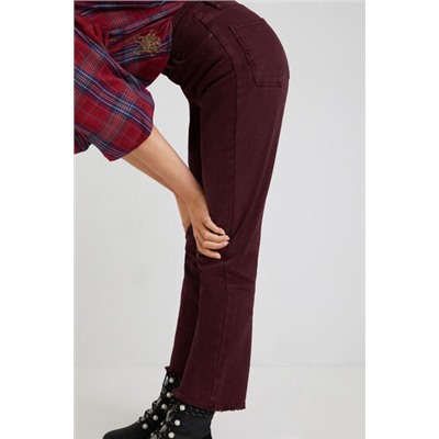 Pantalón straight tobillero