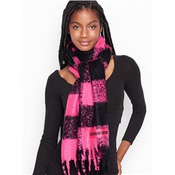 VICTORIA'S SECRET Plush Buffalo Check Scarf