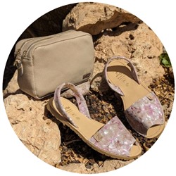 AB.Zapatos · 320-7 estampado beig PC+AB.Z · Pelle · 21-20 (370) BEIG