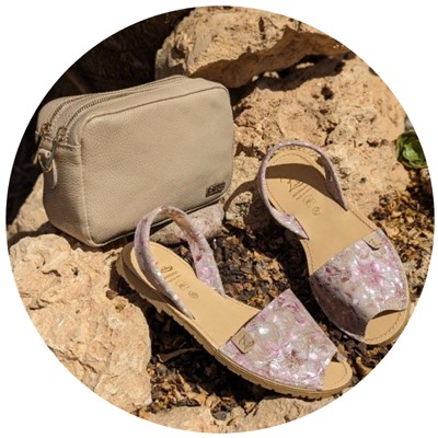 AB.Zapatos · 320-7 estampado beig PC+AB.Z · Pelle · 21-20 (370) BEIG