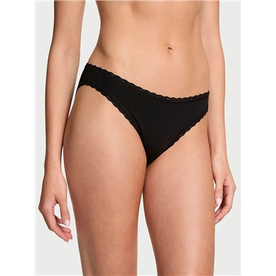 The Lacie Lace-Waist Bikini Panty
