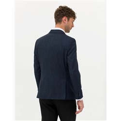 Lacivert Klasik Blazer Ekstra Slim Fit Ceket