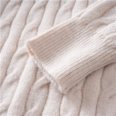 Женский вязаный шерстяной свитер   H&*M