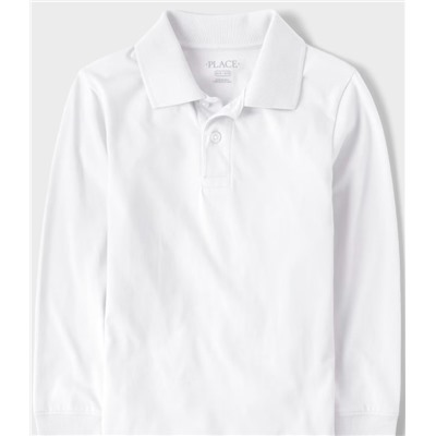 Boys Uniform Soft Jersey Polo