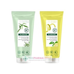 Klorane Cupuaçu Gel Douche Nutritif Sève de Bambou + Gel Douche Nutritif Zeste d'Agrumes 2x200mlLot  × 2
