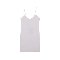 Camisón corto encaje blanco