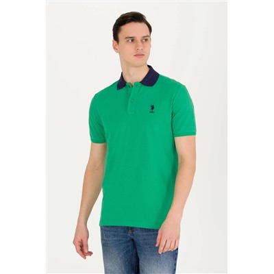Erkek Yeşil Polo Yaka Tişört