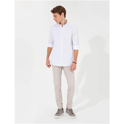 Siyah Slim Fit Uzun Kollu Gömlek