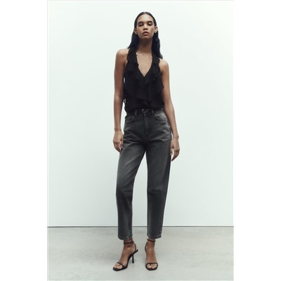 Z1975 DENIM MOM-FIT HIGH-WAIST JEANS