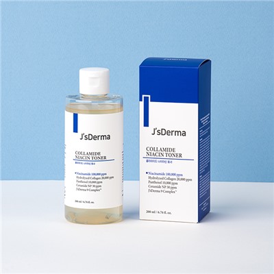 Collamide Niacin Toner Тонер для сияния кожи с коллагеном и ниацинамидом