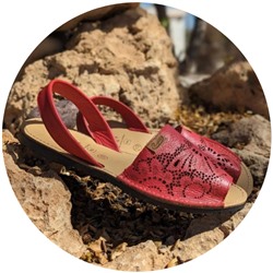 ZAPATOS · 316-rojo РАСПРОДАЖА - 9 ЕВРО
