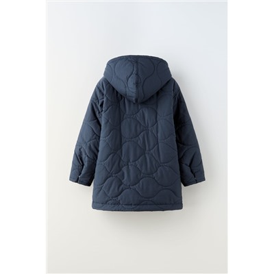 LONG QUILTED COAT