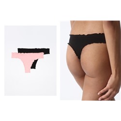 PACK OF 2 SEAMLESS THONGS