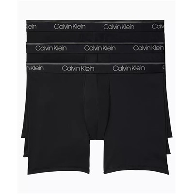 CALVIN KLEIN Men's Big & Tall Microfiber Stretch 3 Pack Boxer Brief