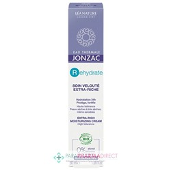 Eau Thermale Jonzac - Rehydrate - Soin Velouté Extra-Riche BIO 50ml