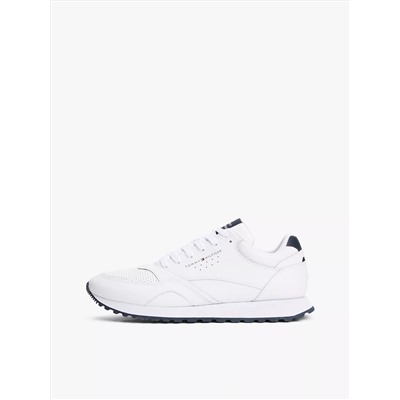 Leather-Mix Runner Sneaker