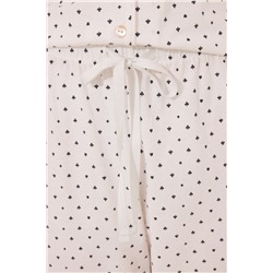 Pijama camisero 100% algodón topos Snoopy