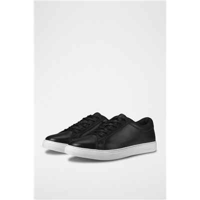 Zapatillas de piel Antracita