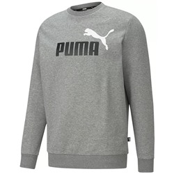 Men's ESS+ Big Logo Crewneck Fleece Sweatshirt