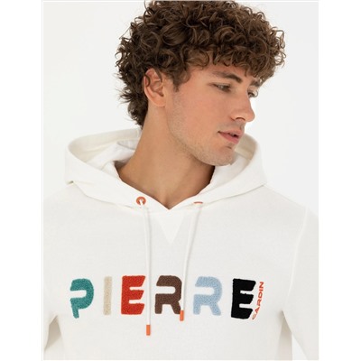 Beyaz Regular Fit Sweatshirt