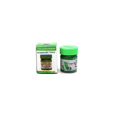 Зеленый лечебный бальзам от Wang Prom в мини-формате 5 гр / Wang Prom Green balm 5g