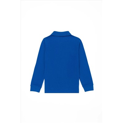 Erkek Çocuk Saks Basic Sweatshirt