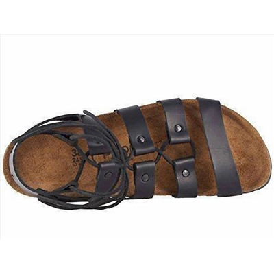 Women's cleo leather in black BIRKENSTOCK
