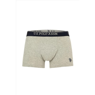 Erkek Gri Melanj 3'lü Boxer