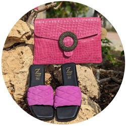 Ab.Zapatos 3420 BENEDETTO+PELLE 1603 FUXIA АКЦИЯ