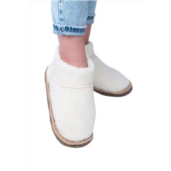 УГГИ UGG BOOTS WOOL цвет Ваниль (ЭВАПЛАСТ)