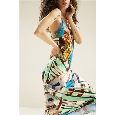 Vestido lencero South Beach