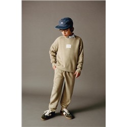LABEL SWEATSHIRT AND JOGGERS SET