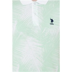 Erkek Mint Polo Yaka Tişört