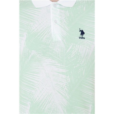 Erkek Mint Polo Yaka Tişört