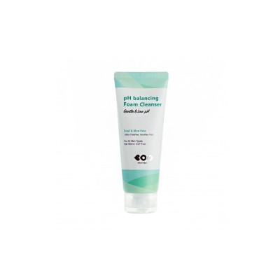 PH-Balancing Foam Cleanser, Очищающая пенка для восстановления pH-баланса с экстрактом алоэ и муцином улитки