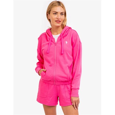 FULL ZIP LOGO HOODIE