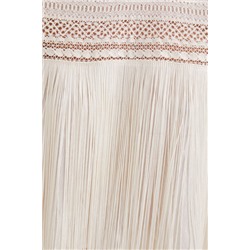Blusa boho flecos