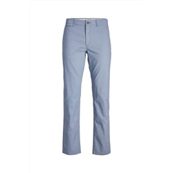 Pantalón recto Gris