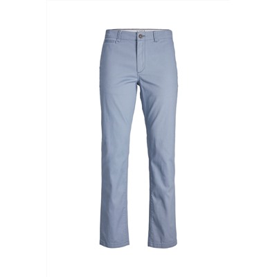 Pantalón recto Gris