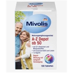 A-Z Depot ab 50, Tabletten, 100 St, 148 g