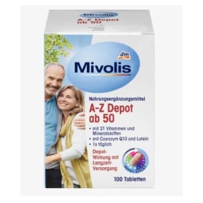 A-Z Depot ab 50, Tabletten, 100 St, 148 g