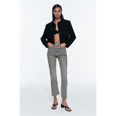 Z1975 HIGH-WAIST MINI FLARE JEANS