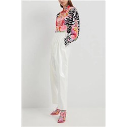 Camisa cebra flores