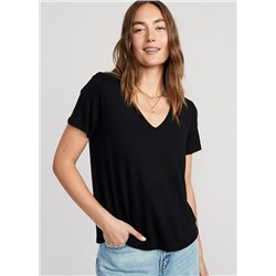 Luxe V-Neck T-Shirt
