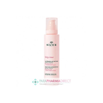 Nuxe Very Rose Lait Démaquillant Onctueux 200ml