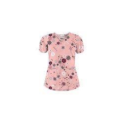 UA Botanical Beauty Pink Me Scrub Top