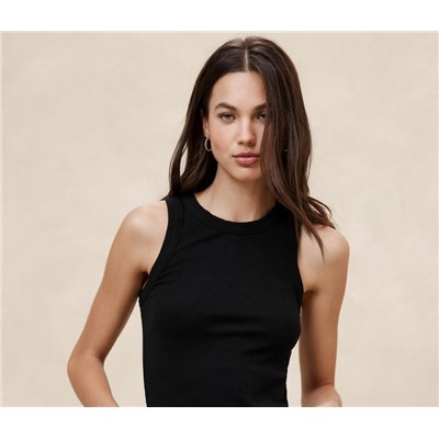 Ribbed Racer Tank